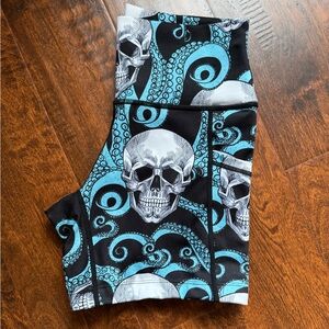 Constantly Varied Gear Black and Teal Release the Kracken 5” Shorts